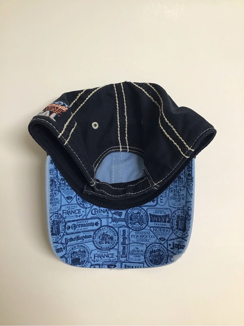 Disney Parks Exclusive Epcot Food & Wine Festival 2017 Baseball Hat Cap Cotton